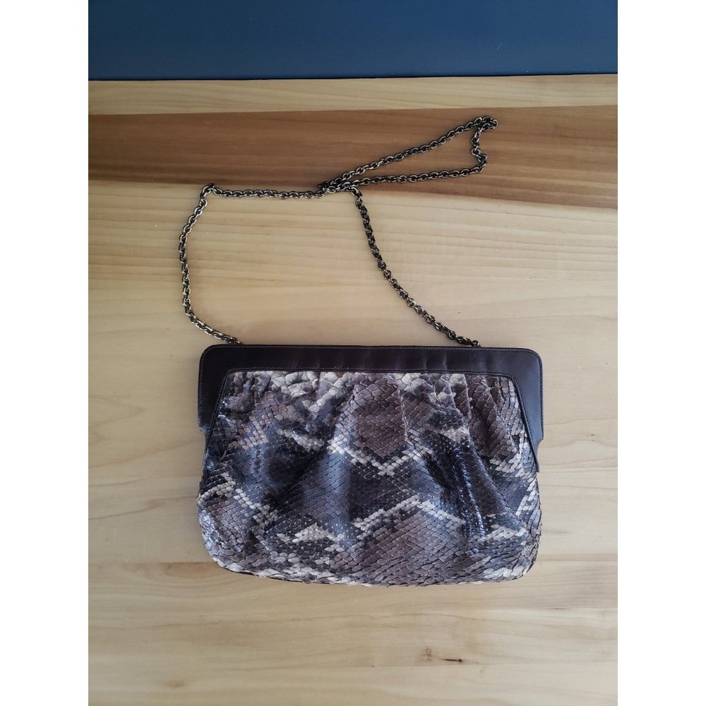 Vintage Snakeskin Shoulder Bag - Picture 1 of 3